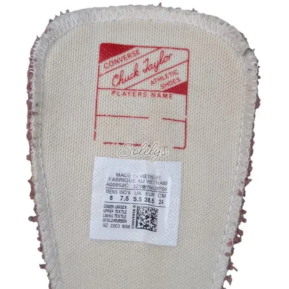 Converse Chuck Taylor Run Star Hike High Top Saddle Platform Sneaker Womens 7.5 - Picture 6 of 10